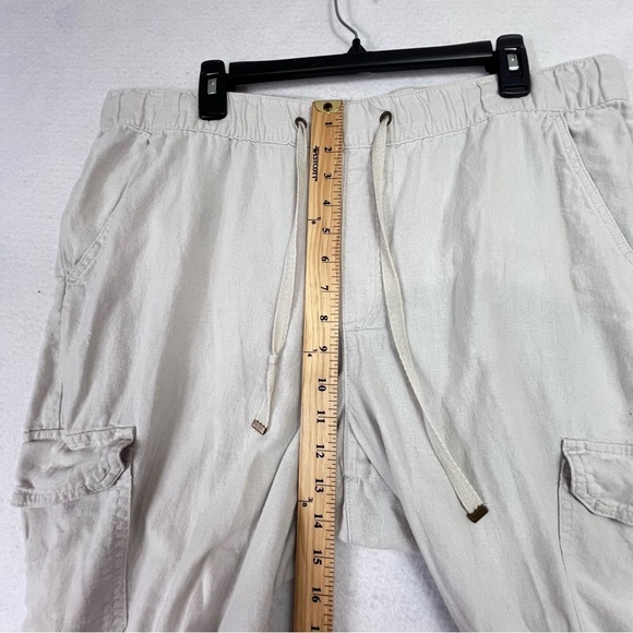 St. John's Bay Cream Joggers with Relaxed Fit - Picture 10 of 11